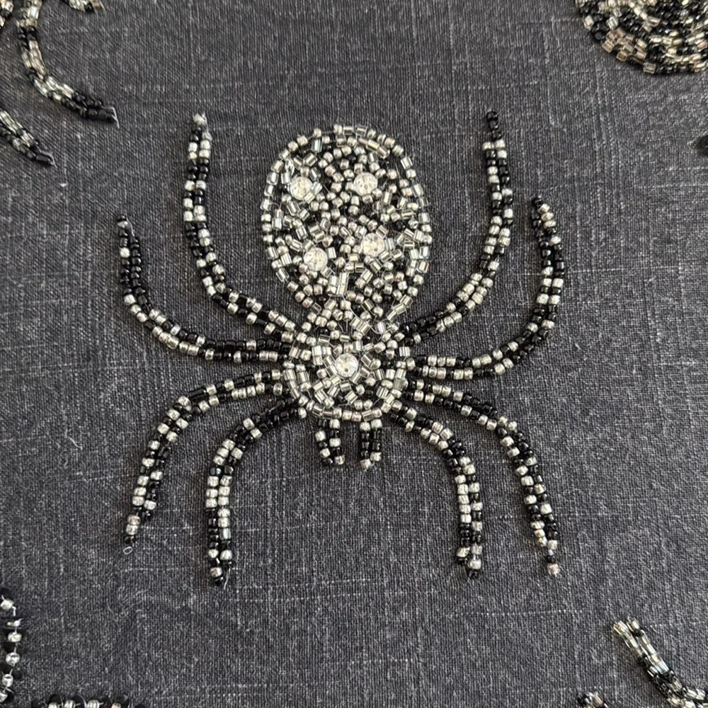 NWT Saatvik Halloween/Spider Pillow